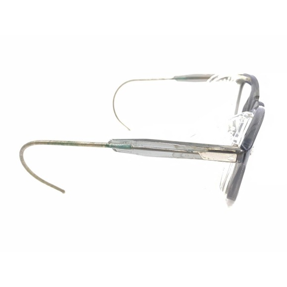 Sellstrom Vintage Smoke Gray Square Side Shileds Eyeglasses Frames 150 Men Women - Picture 4 of 12